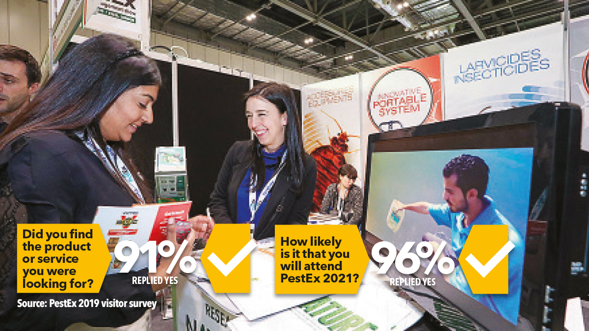 Would you attend PestEx 2021 - pest control products from around the world Would you attend PestEx 2021 - pest control products from around the world